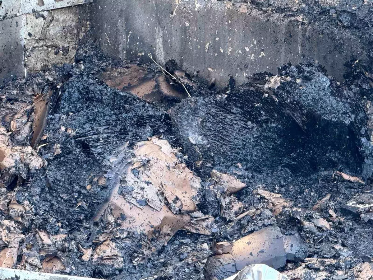 Diyarbakır'da Teknokentte Yangın