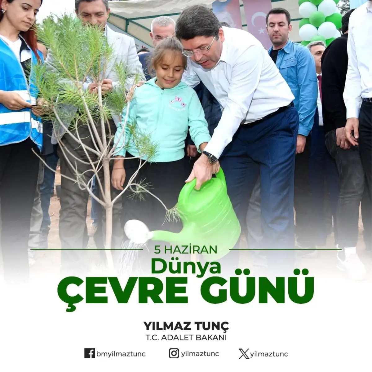 Bakan Tunç'tan Çevre Dostu Projeler