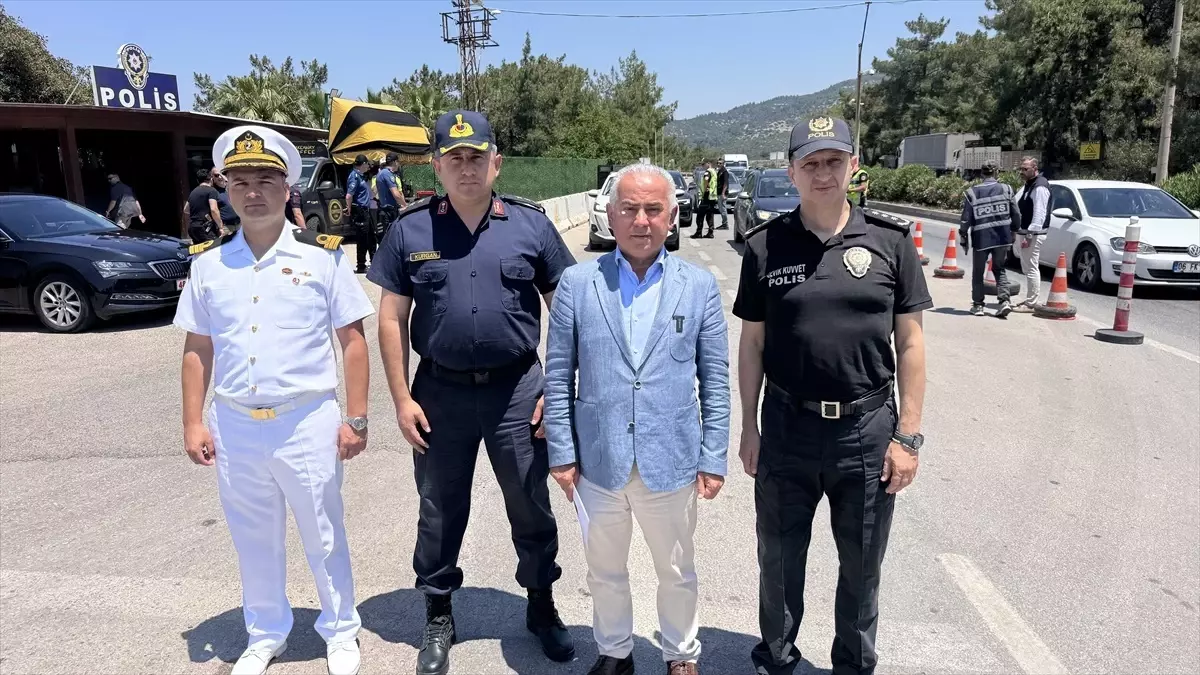 Kurban Bayramı'nda Bodrum'a giriş yapan araç sayısı 50 bini buldu