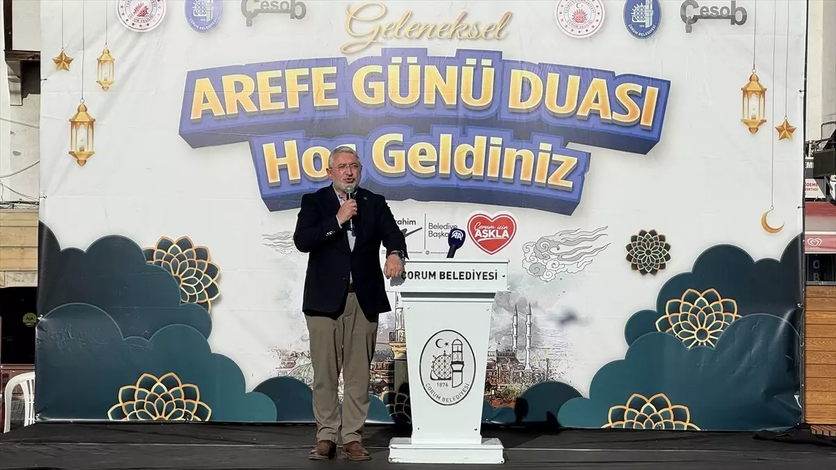 Çorum'da Arife Duası Geleneği