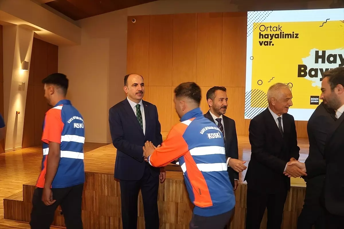 Konya'da Bayramlaşma Programı