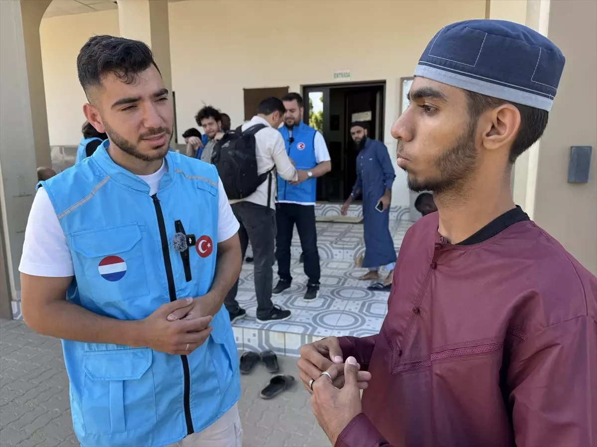 TDV, Mozambik'te Kurban Bayramı için Cuma Namazı Kıldı