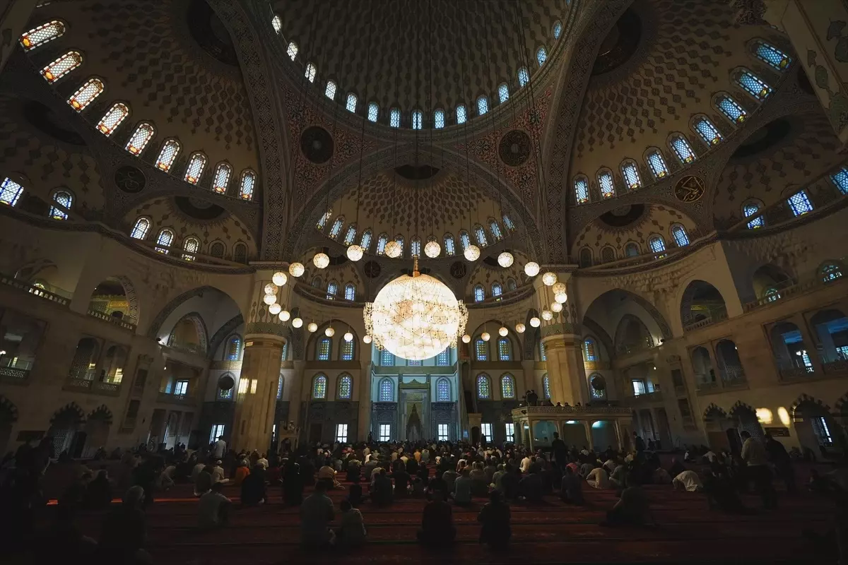 Başkentte Kurban Bayramı Namazı