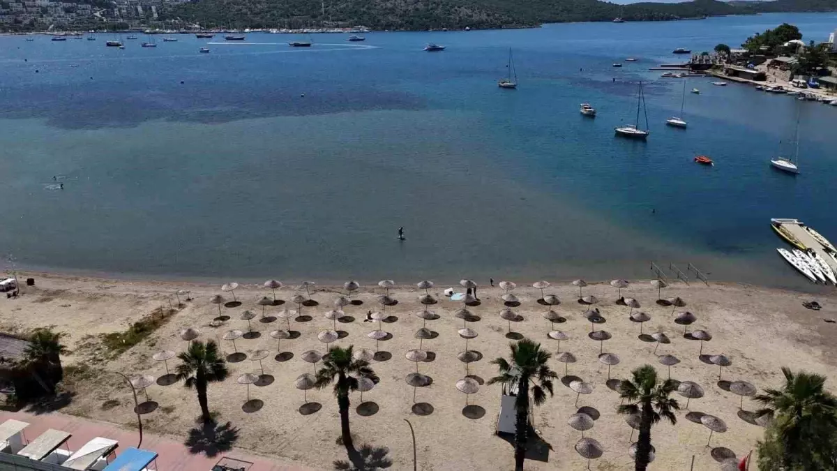 Bodrum'un Halk Plajları Yaz Sezonuna Hazır