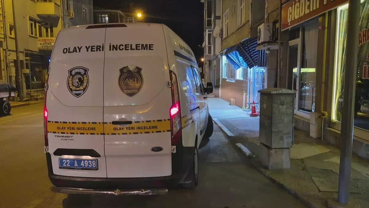 Edirne'de Silahlı Kavga: 1 Yaralı