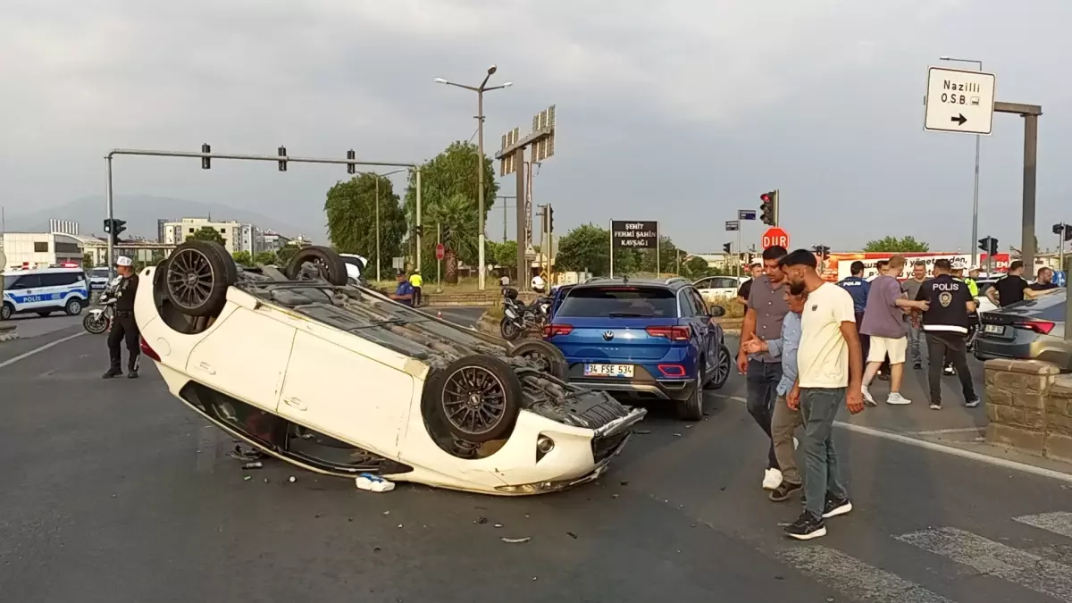 Nazilli'de Trafik Kazası: 5 Yaralı