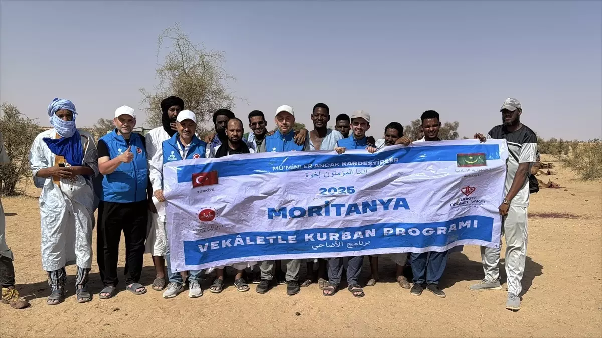 TDV, Moritanya'da 122 Bin İhtiyaç Sahibine Kurban Et Ulaştırdı