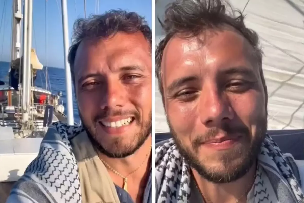 Gazze'ye yardım etmek için yola çıkan Brezilyalı aktivistten çağrı: Lütfen ayağa kalkın