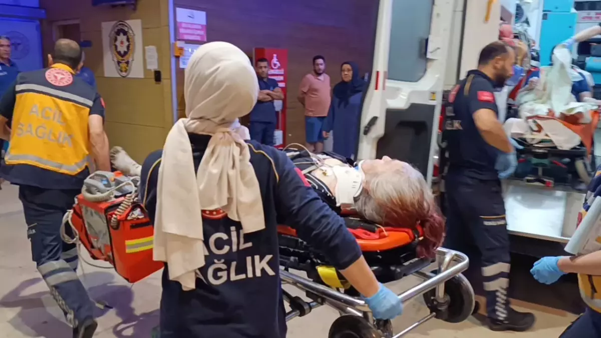 İnegöl'de Yaya Kazası