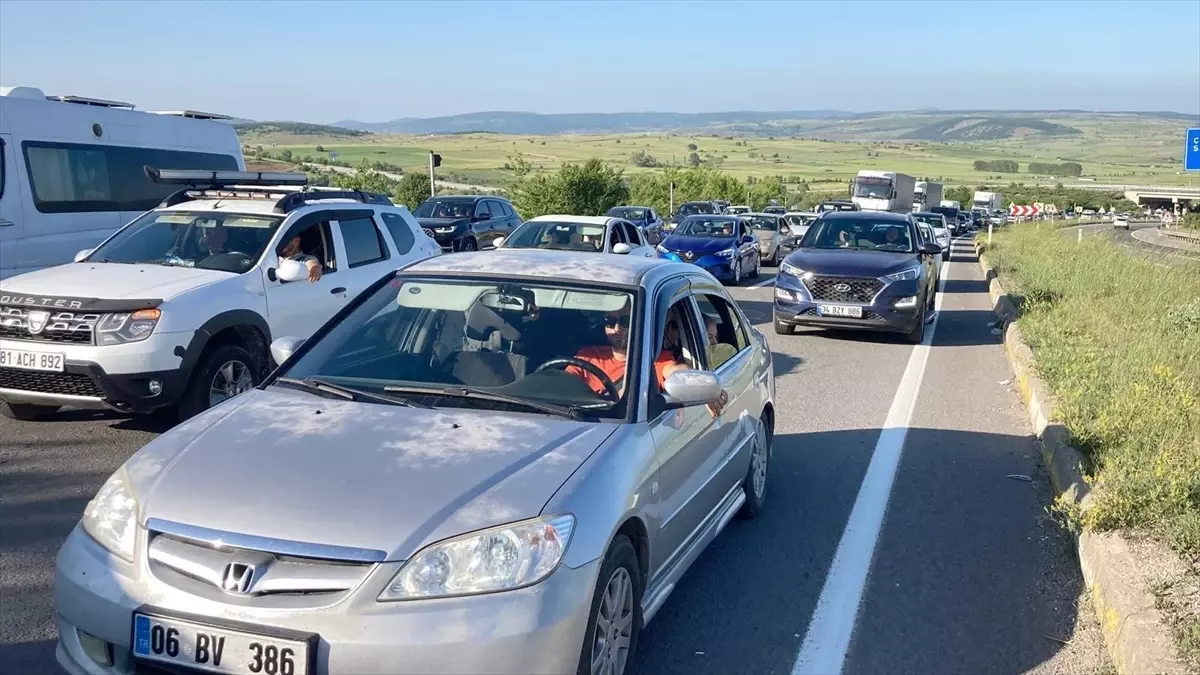 Kurban Bayramı Dönüş Trafiği Yoğun
