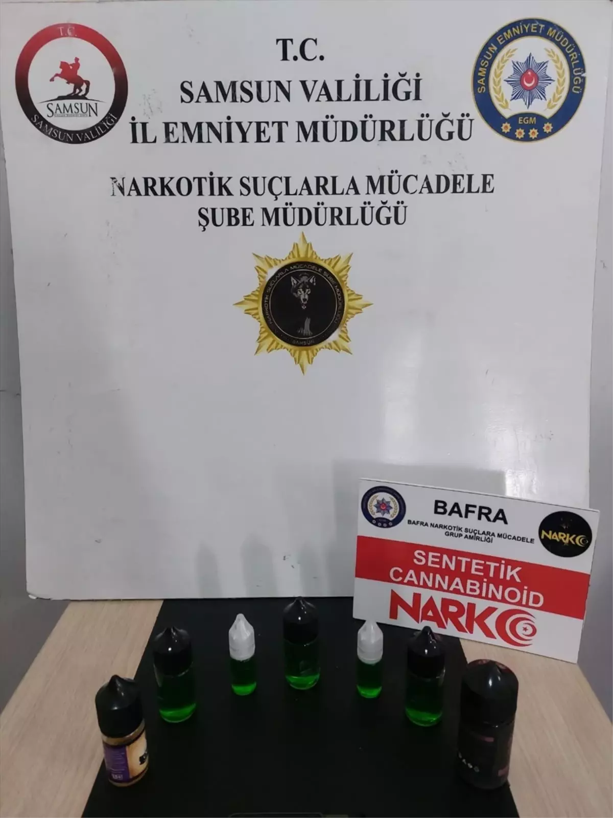 Bafra'da Uyuşturucu Operasyonu