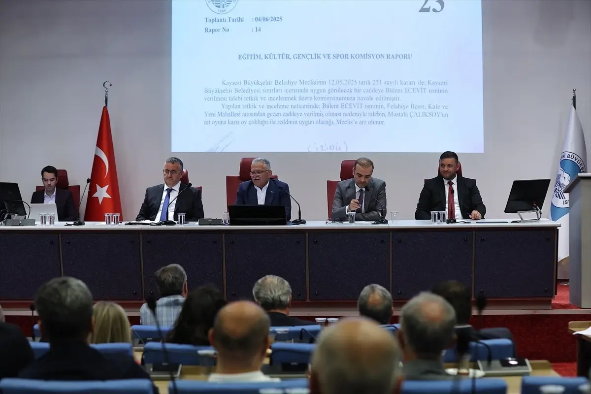 Kayseri Meclis Toplantısı Gerçekleşti