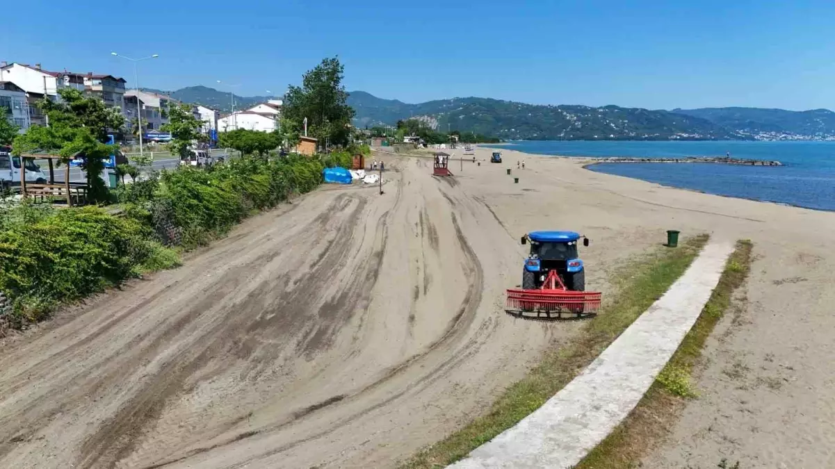 Ordu'da Plaj ve Kıyılar Yeni Sezona Hazırlanıyor