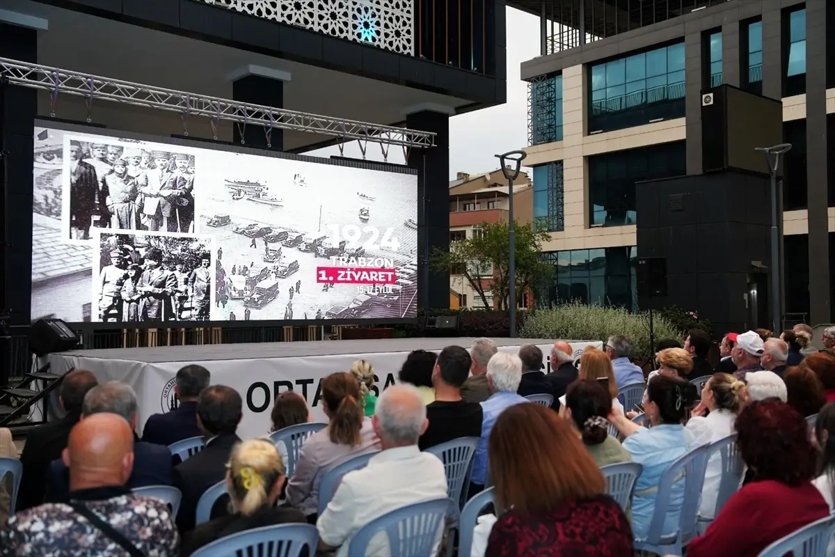 Atatürk'ün Trabzon Ziyareti Anlatıldı