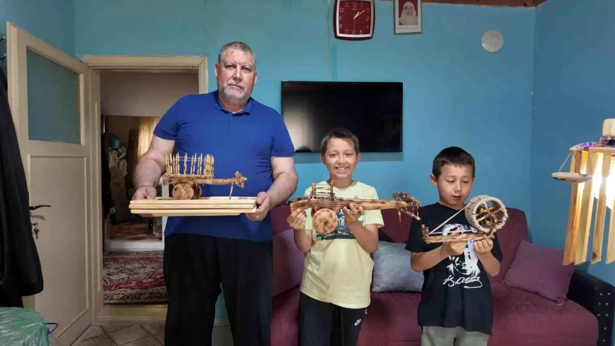 Yusuf Kartal'dan Ahşap El Sanatları