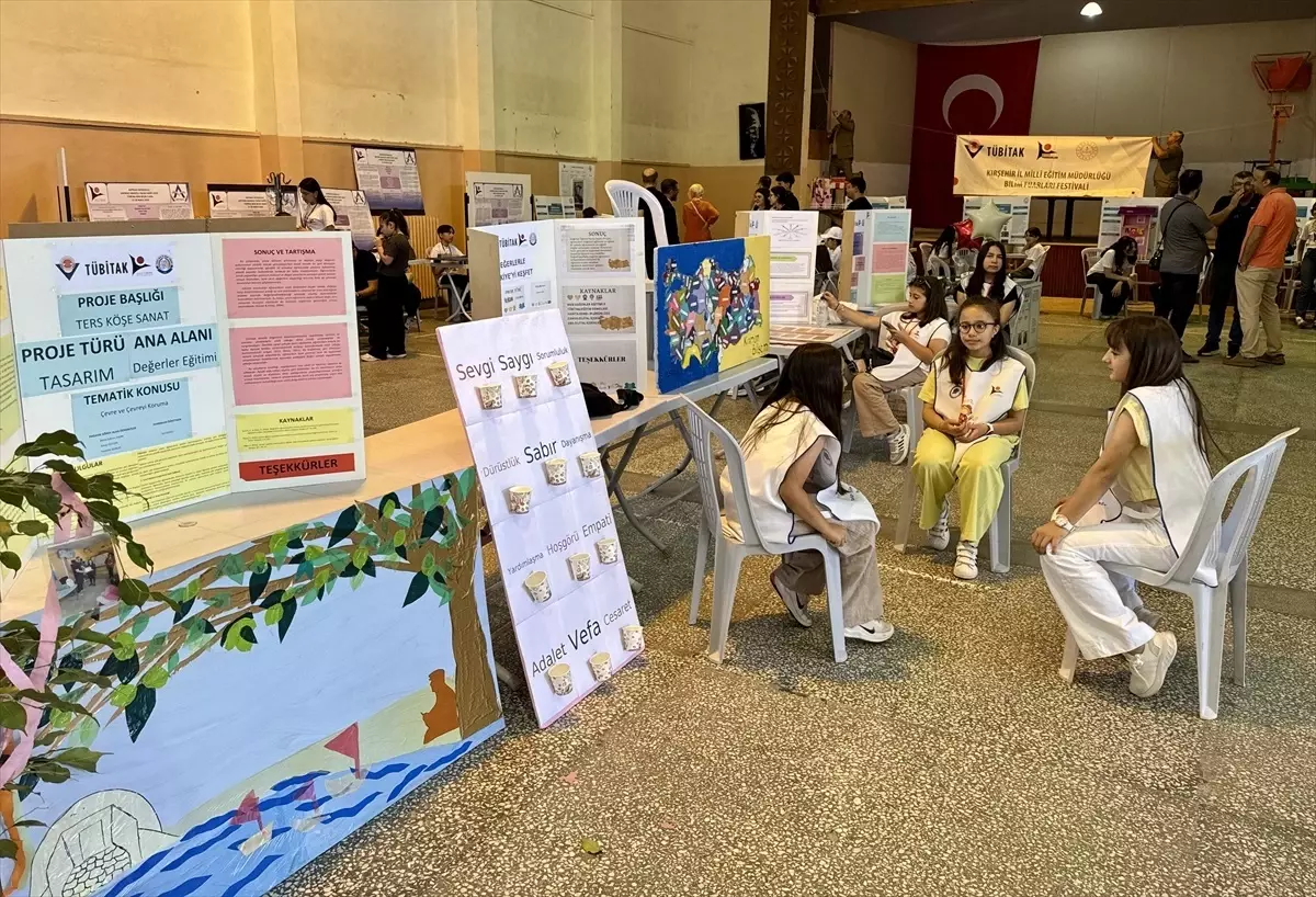 Kırşehir'de Bilim Fuarı Açıldı