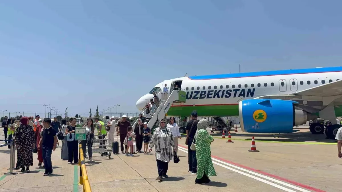 Özbekistan Havayolları'ndan Gazipaşa'ya Direkt Sefer