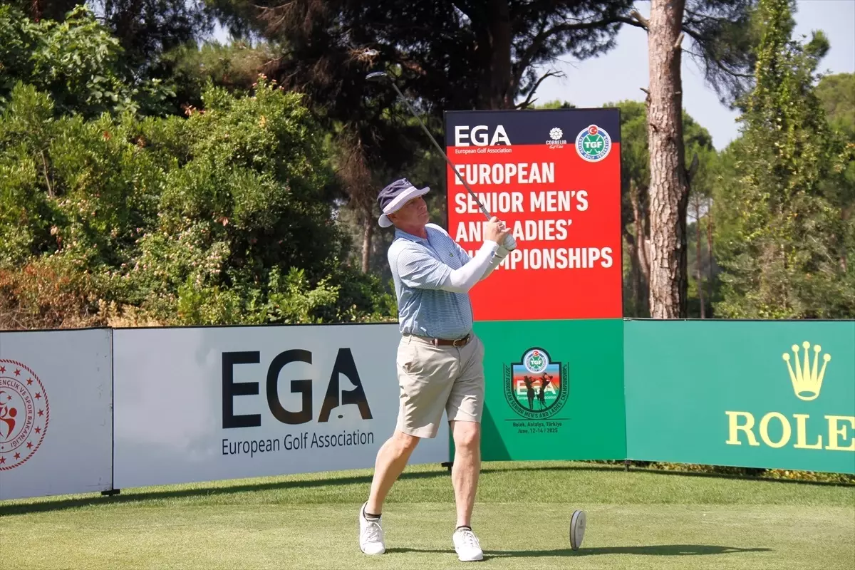 Avrupa Büyükler Golf Şampiyonası Antalya'da