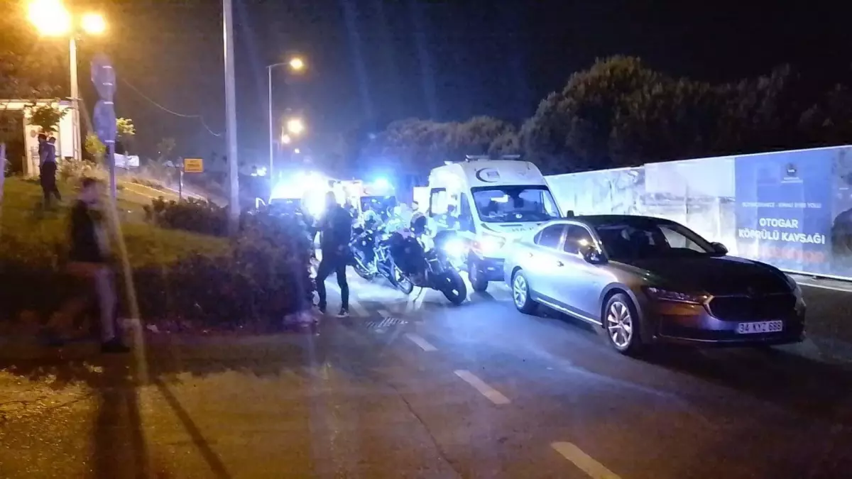 Silivri'de Motosiklet Kazası: 5 Yaralı