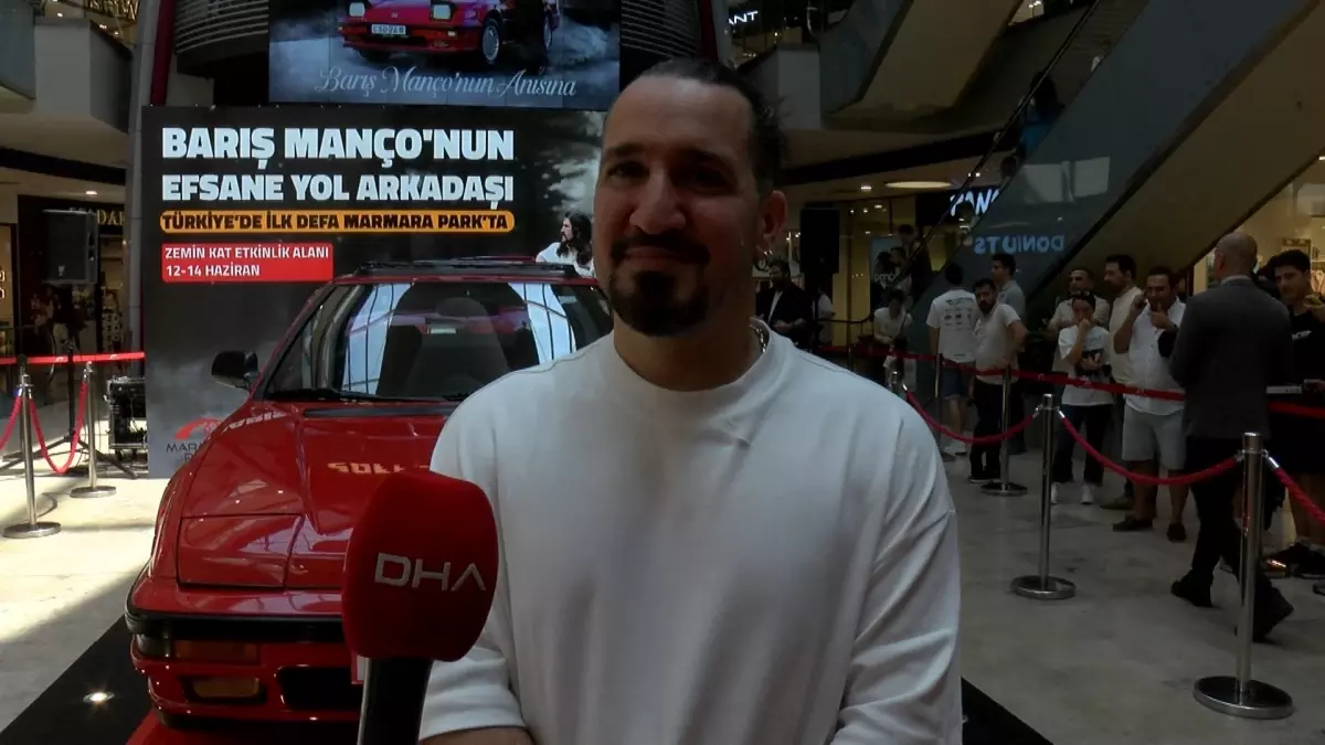 Barış Manço'nun Otomobili Beylikdüzü'nde Sergileniyor