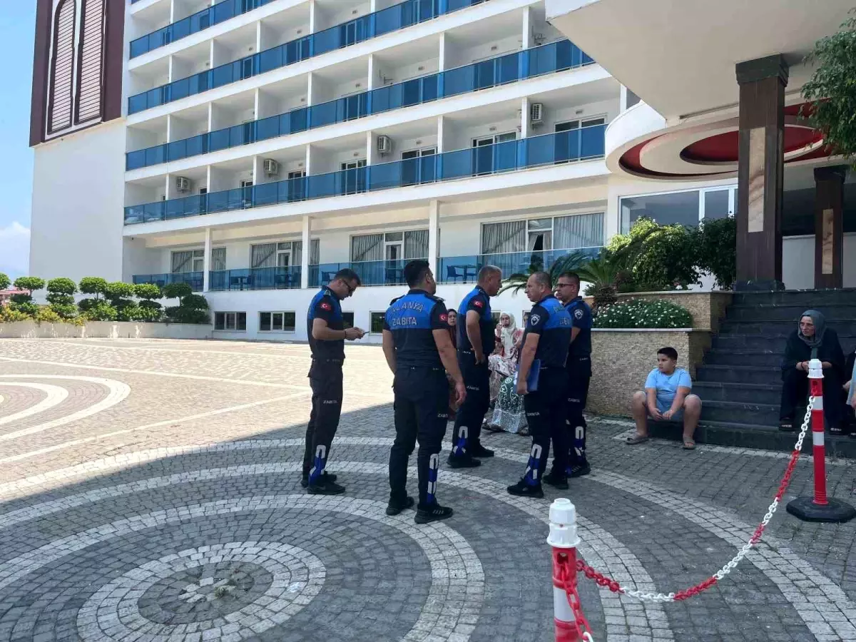 Alanya'daki 5 Yıldızlı Otelde Yangın Paniği