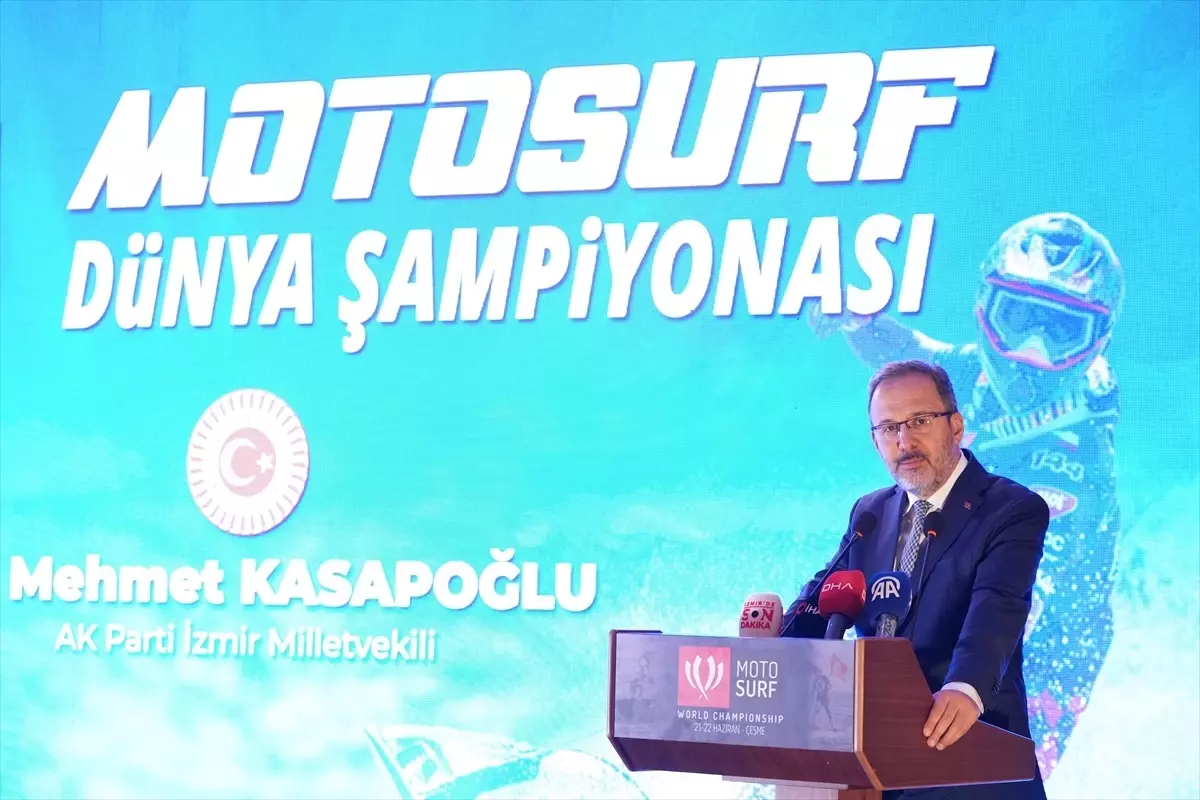 İzmir'de Motosurf Dünya Şampiyonası