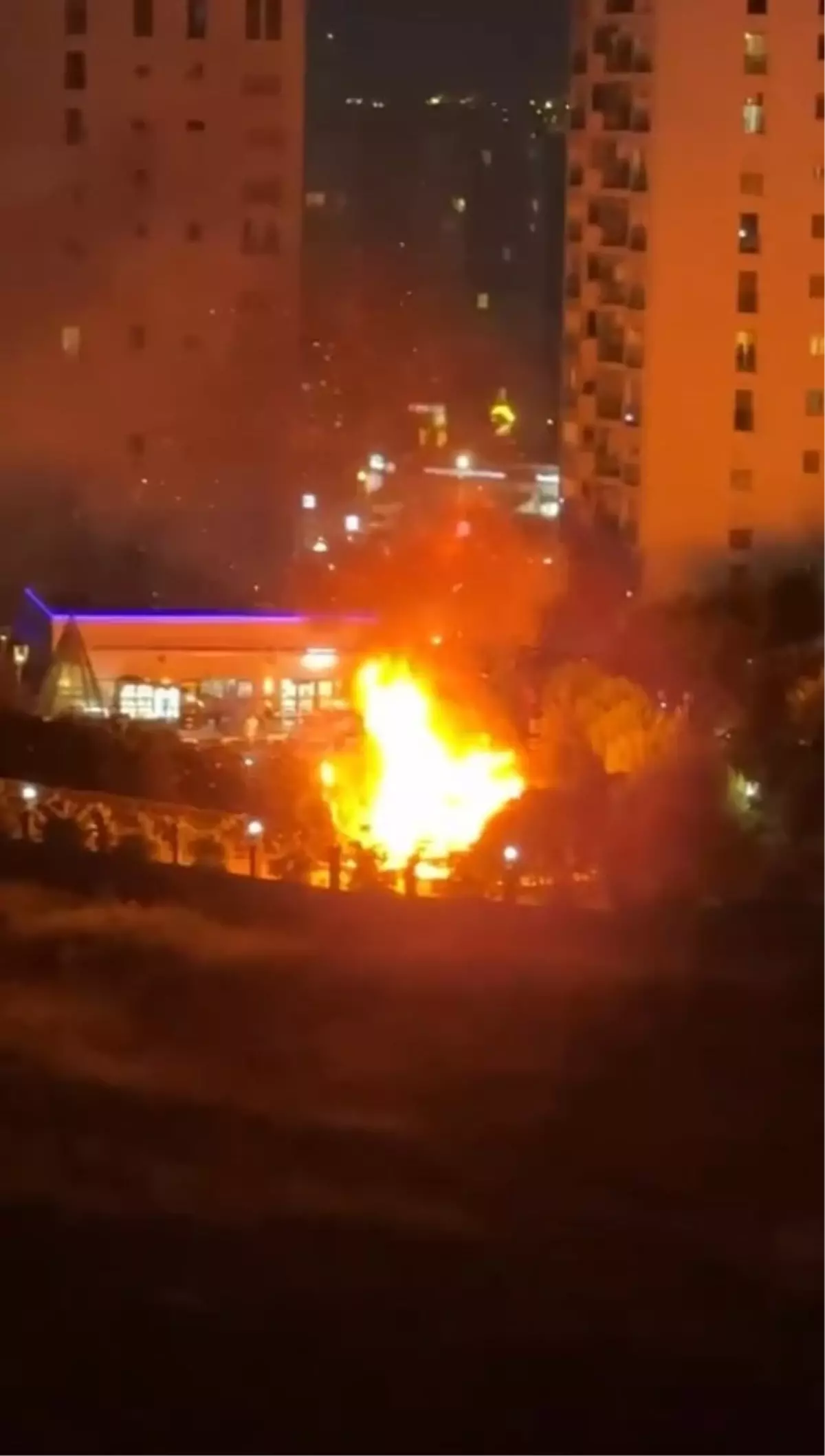 Düğün Yangını İtfaiyeyi Harekete Geçirdi