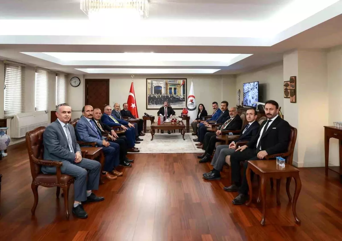 SAM-BİR'den Vali Tavlı'ya Ziyaret