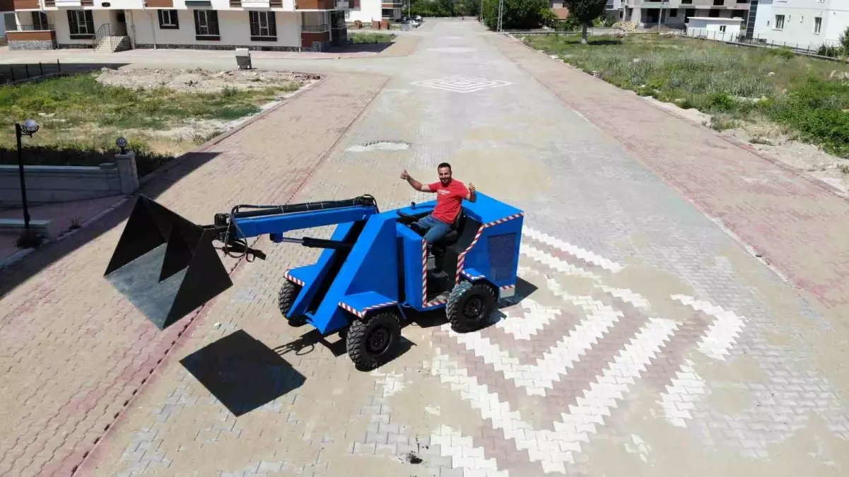 Kırşehirli Girişimciden Yerli Kepçe