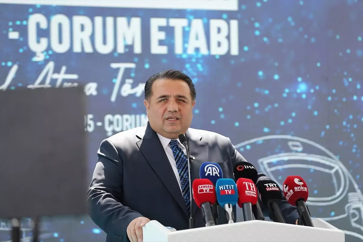 Ankara-Kırıkkale-Çorum-Samsun Hızlı Demiryolu Projesi'nde 'Delice-Çorum' etabının temeli atıldı