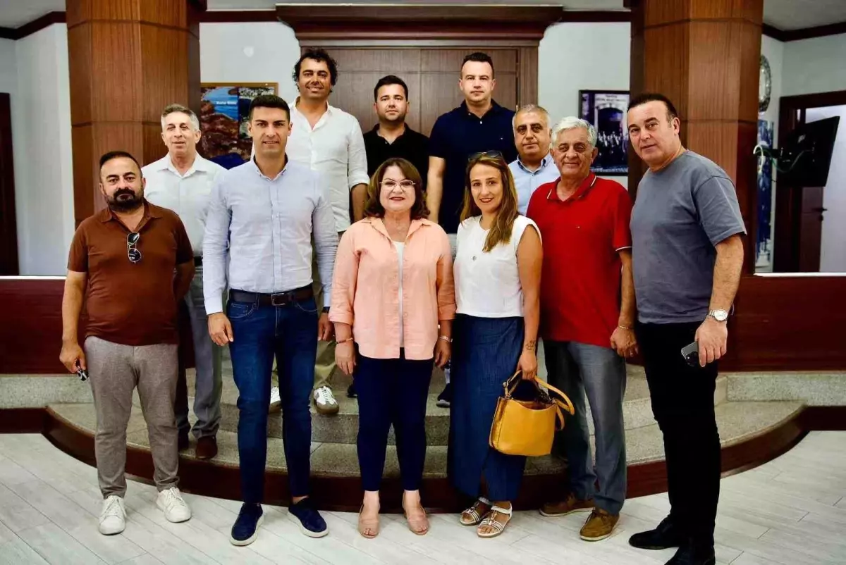 Didim Turizm Derneği Başkanı Melih Koyuncu'dan Belediye Ziyareti