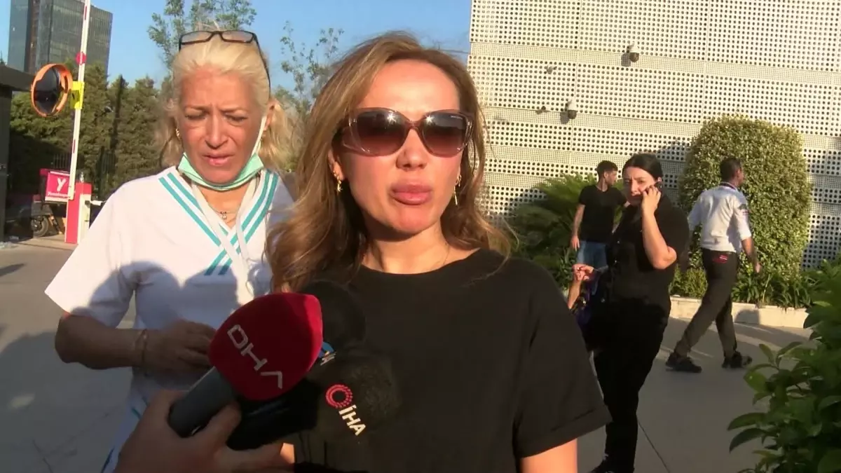 İzmir'de Hastane Yanında Yangın