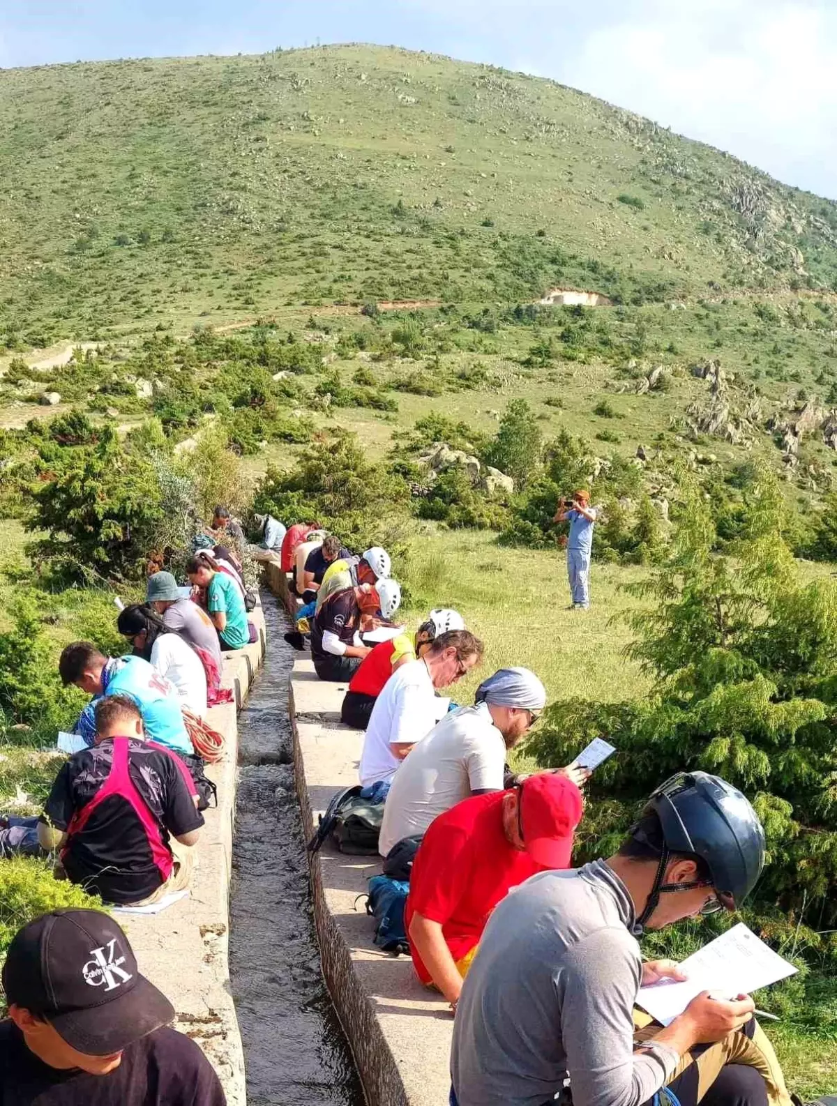 Tek İp Boyu Dağcılık Eğitimi Tamamlandı