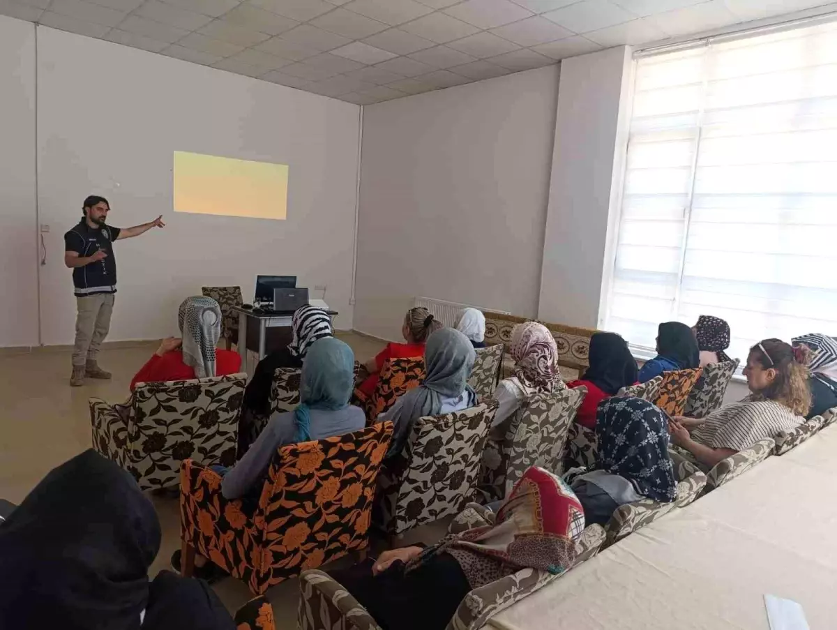 Malatya'da Kadınlara Madde Bağımlılığıyla Mücadele Eğitimi