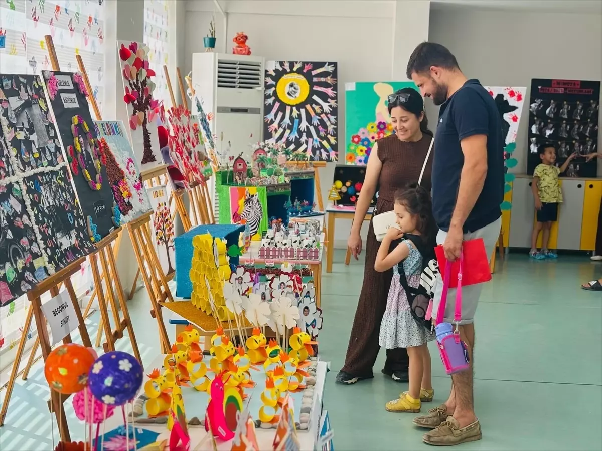 Kumluca Öğrencilerinin Yıl Sonu Sergisi