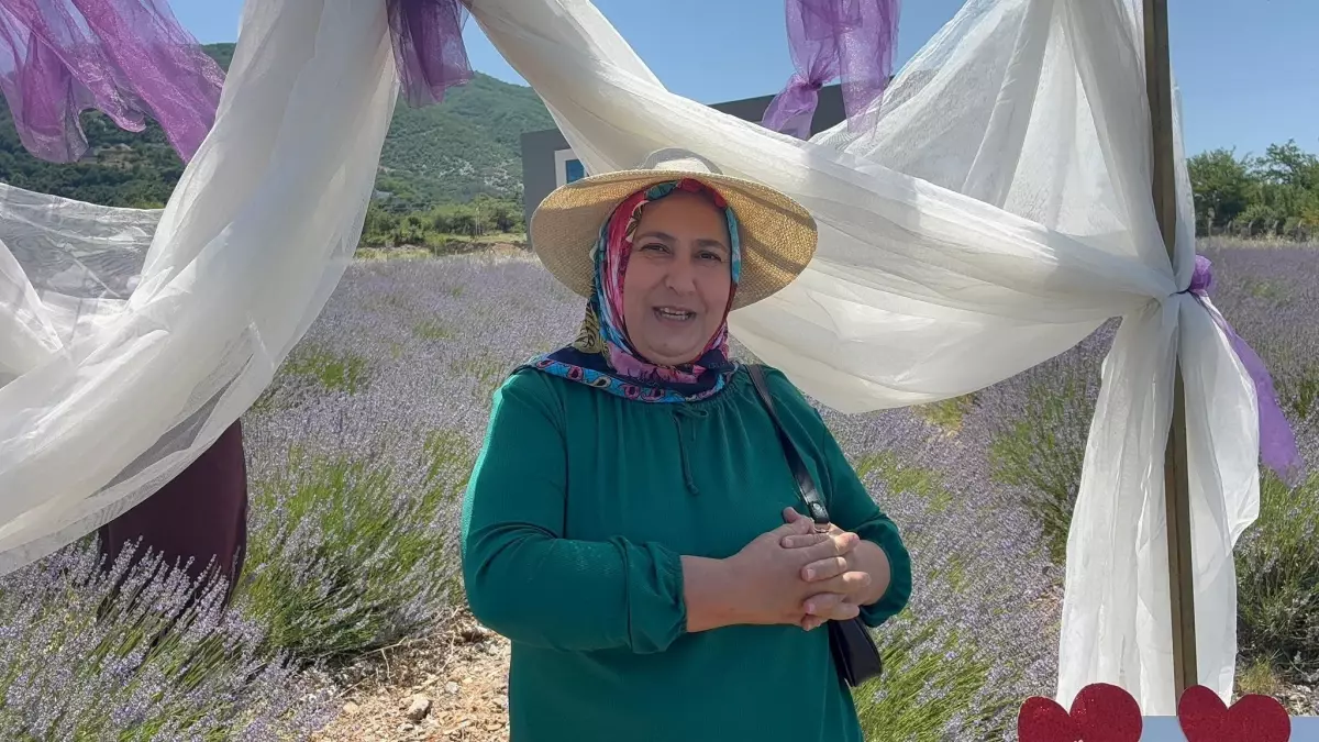 Düziçi'nde Lavanta Bahçesi Ziyarete Açıldı