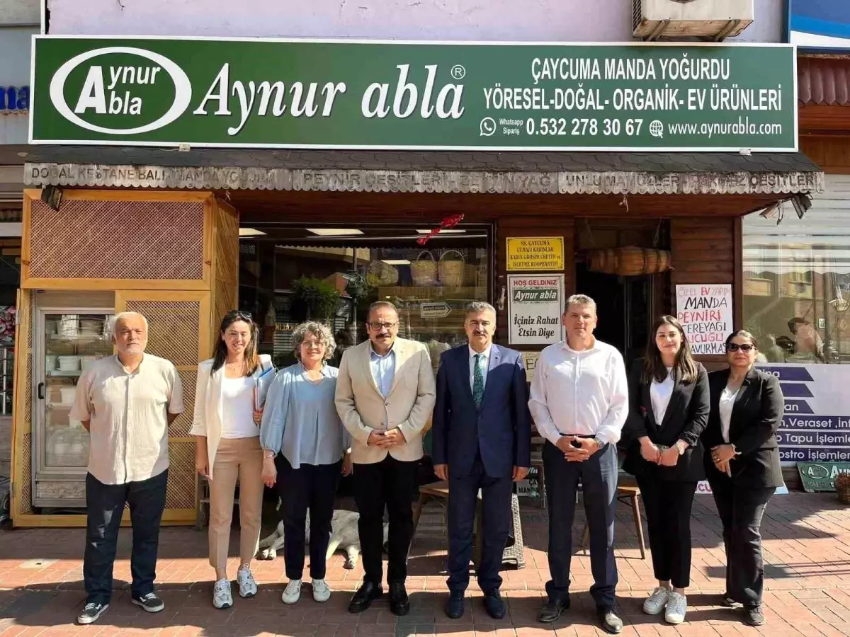 Kültür Bakanlığı Heyeti Zonguldak'ta İncelemelerde Bulundu