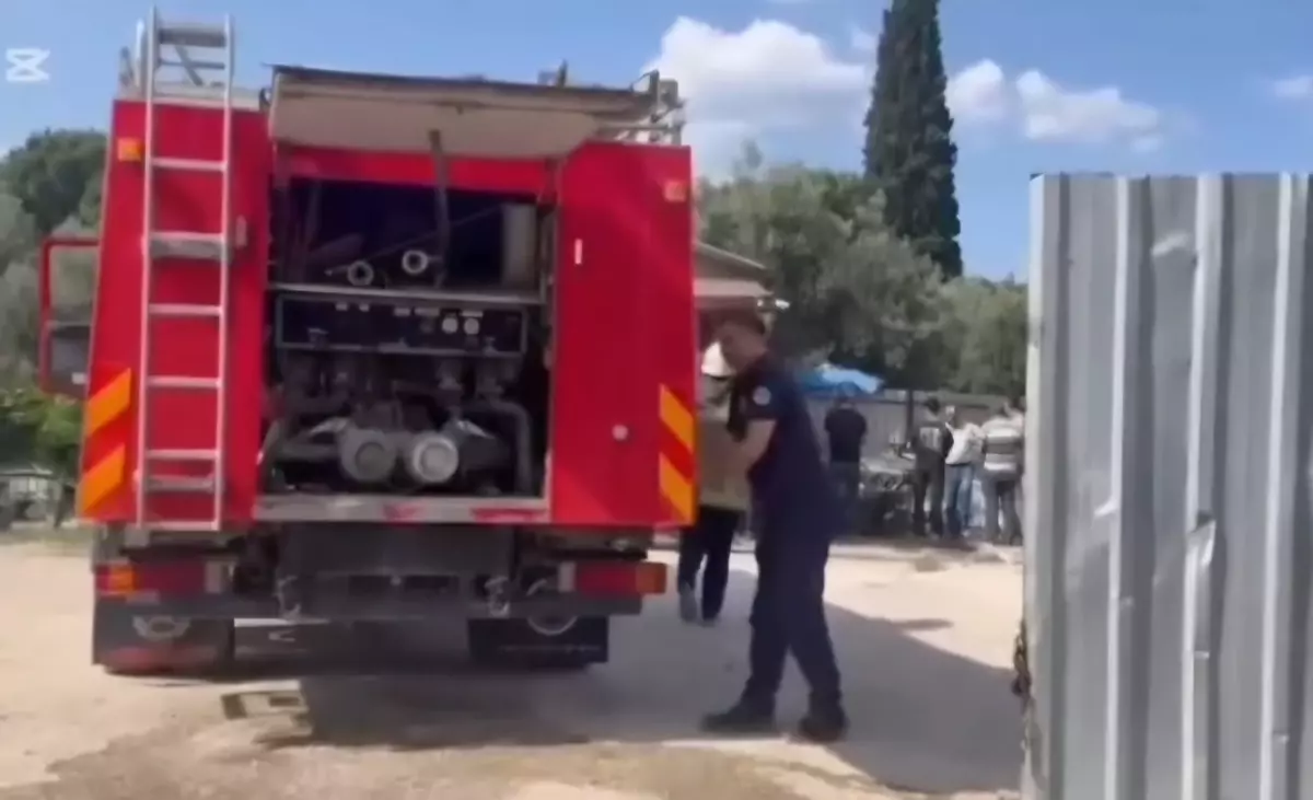 İznik'te LPG Tankı Patladı: 1 Yaralı