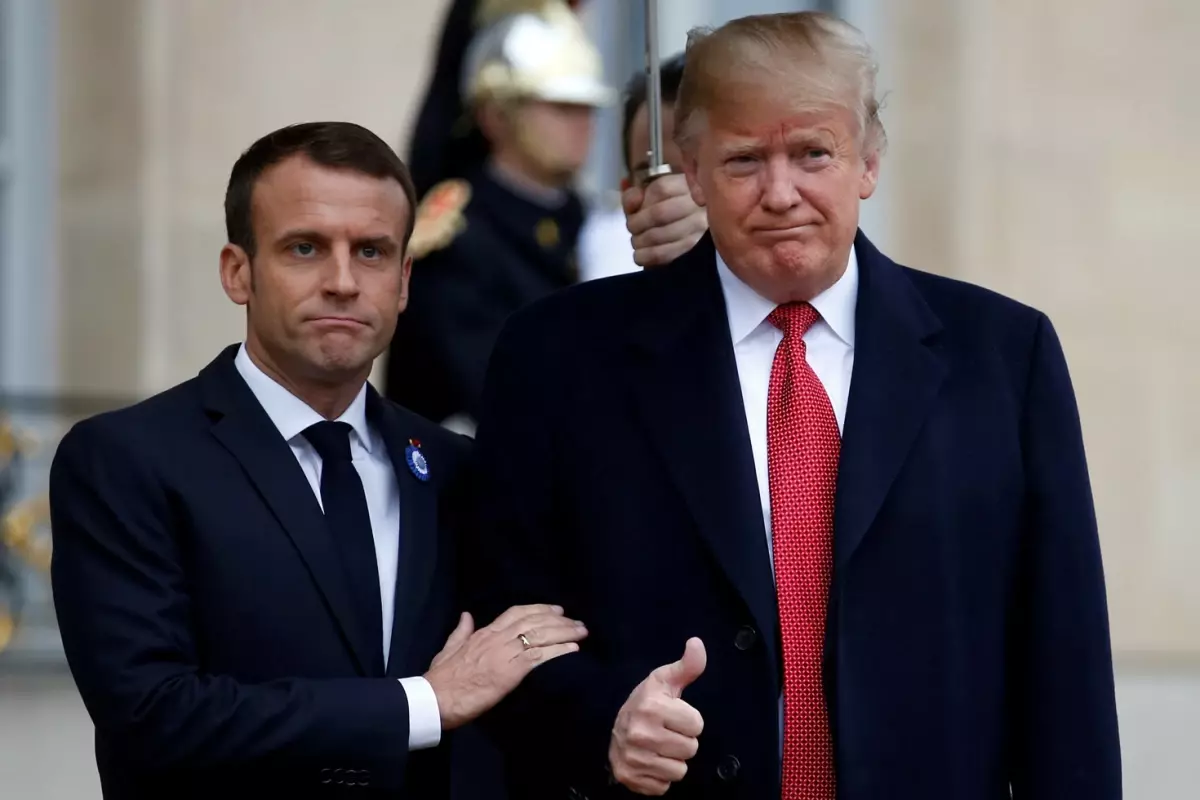 Macron'dan 'İran' uyarısı: Rejim değişikliğine yönelik girişim, kaosa yol açar