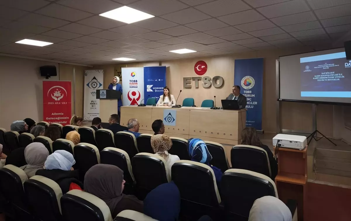 Erzurum'da Kadın Girişimciliği Destekleme Toplantısı