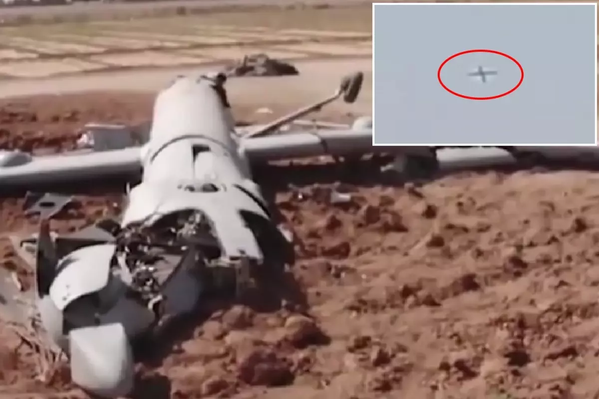 İran, Düşürülen İsrail Dronunu Yayınladı