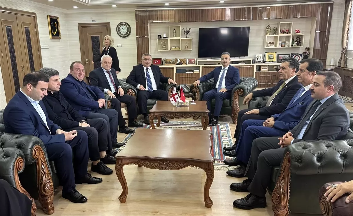 Gürcü Vali Gelashvili'den Ardahan Ziyareti