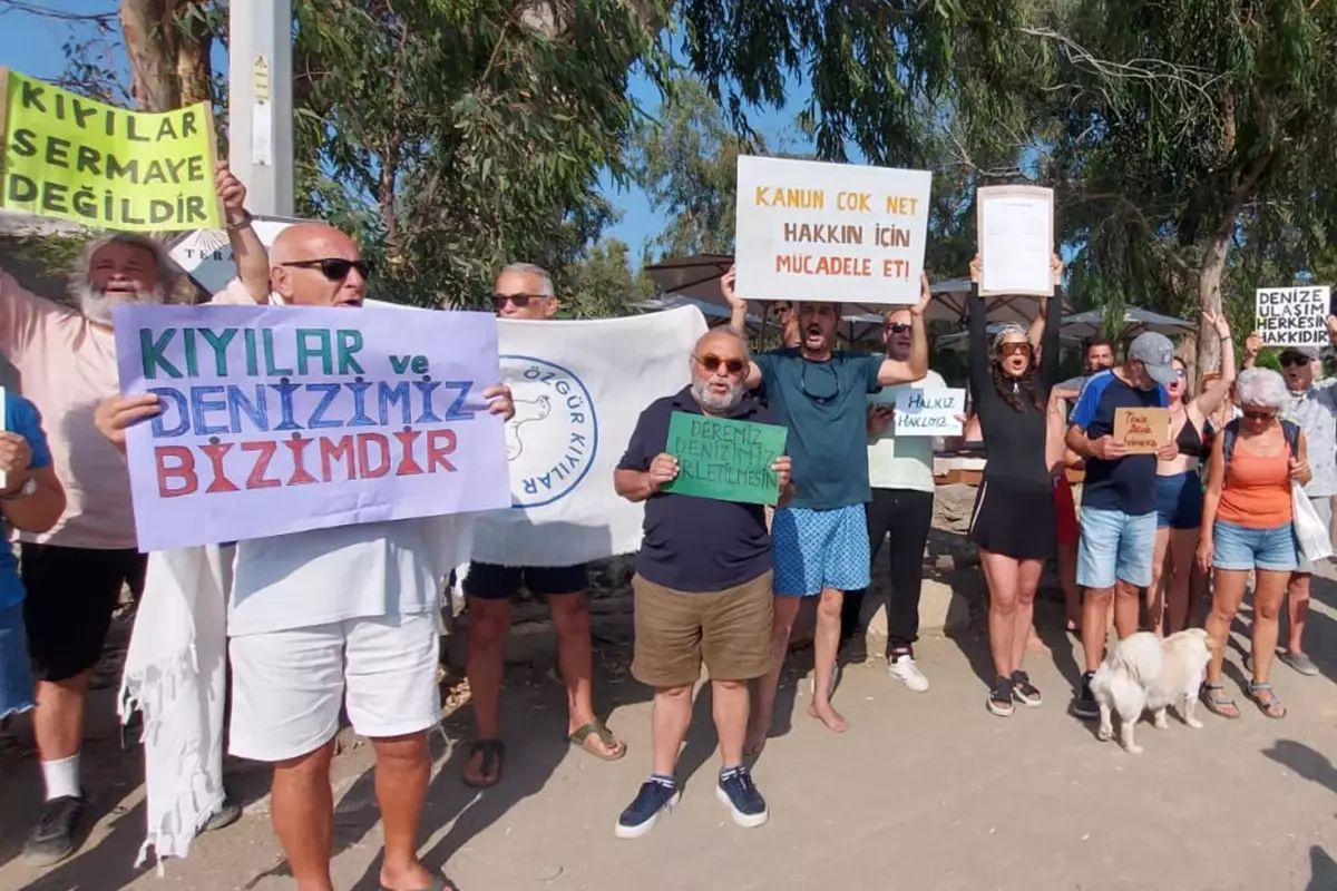 Gümüşlük ayakta! CHP'li başkan halk plajını özel işletmeye tahsis etti