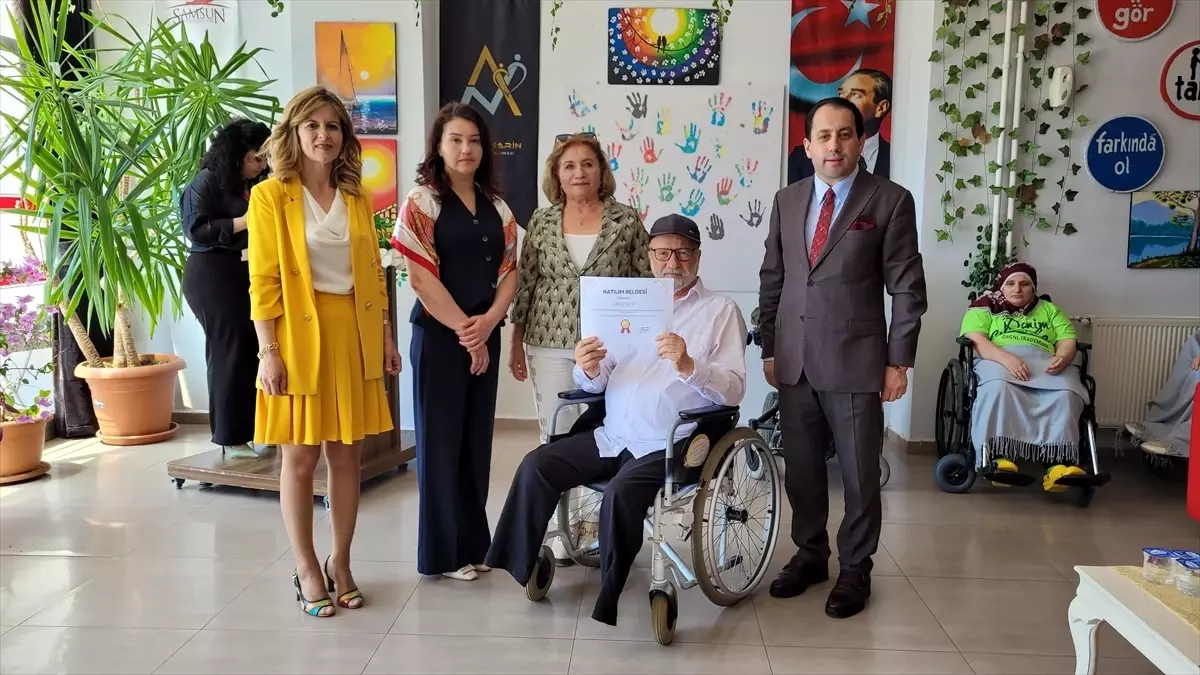 Tekkeköy'de Özel Gereksinimli Bireylerin Sergisi