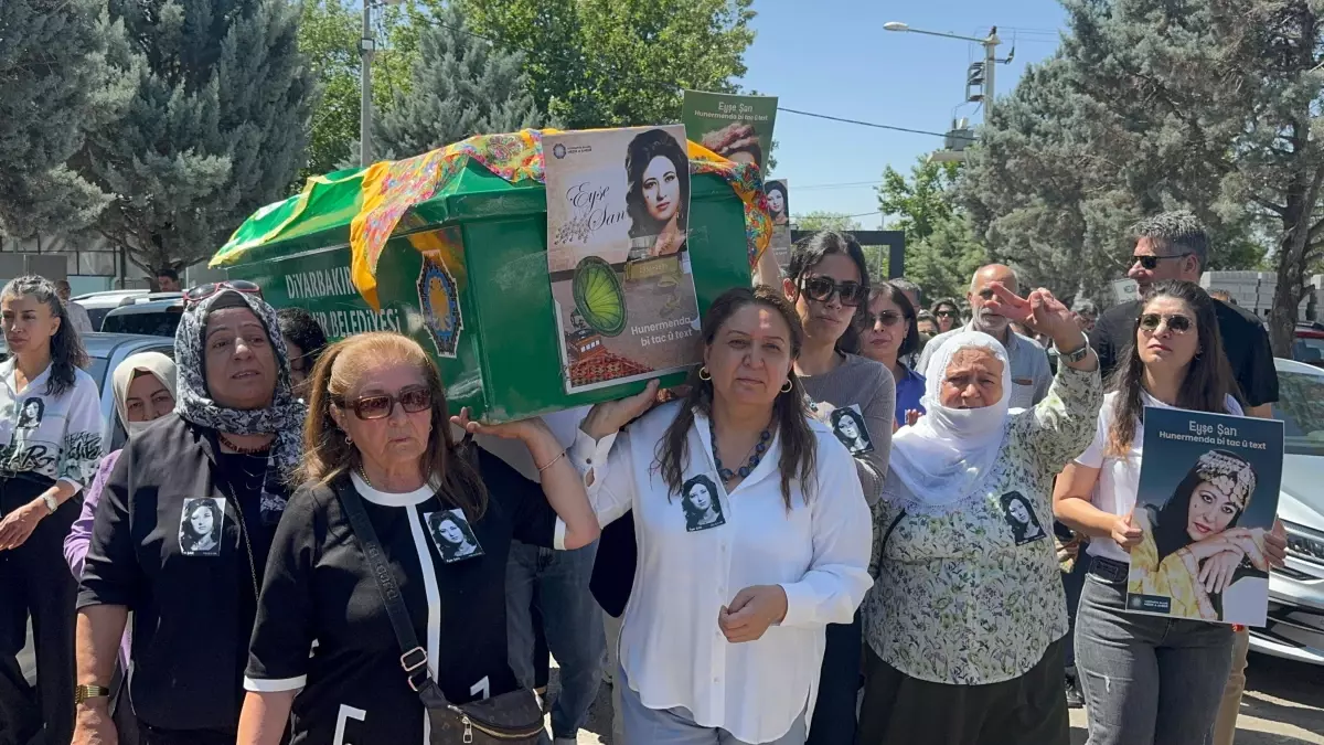 Ayşe Şan'ın Cenazesi 29 Yıl Sonra Diyarbakır'a Getirildi