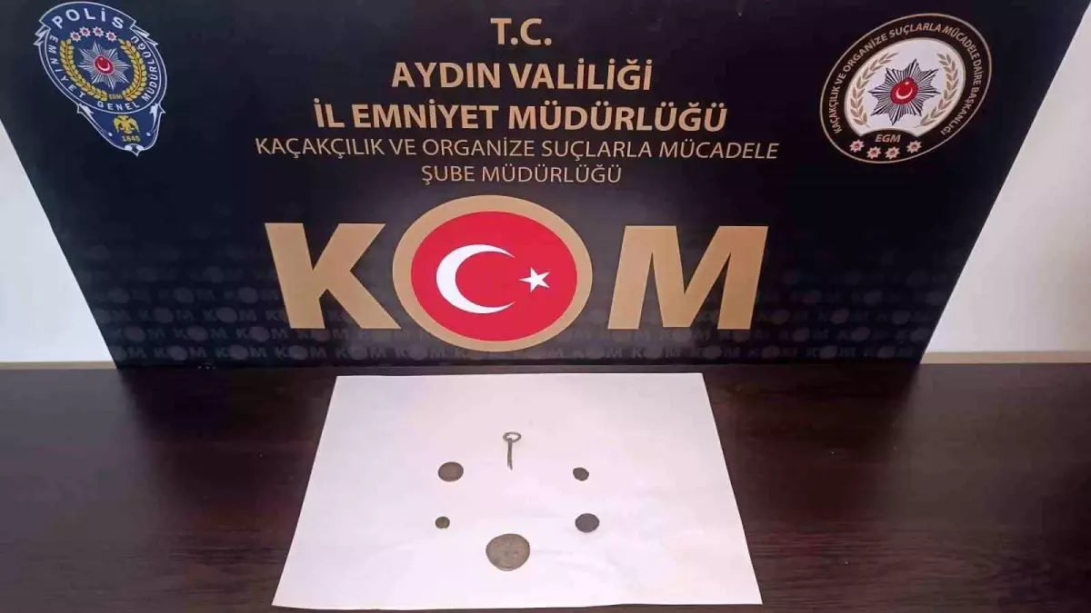 Aydın'da Tarihi Eşya Kaçakçılığına Operasyon