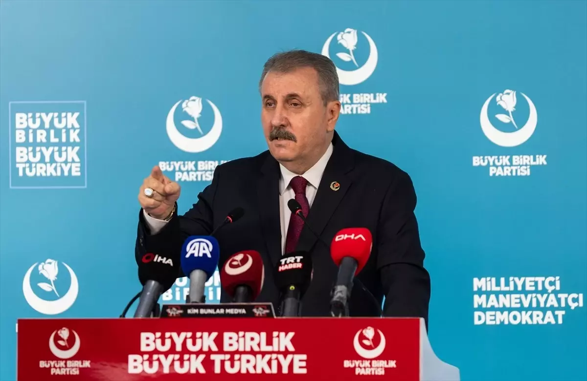 Mustafa Destici: Hedef Türkiye