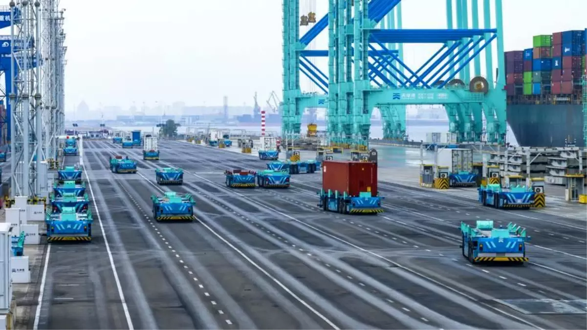 Tianjin Limanı Akıllı ve Çevre Dostu Oluyor