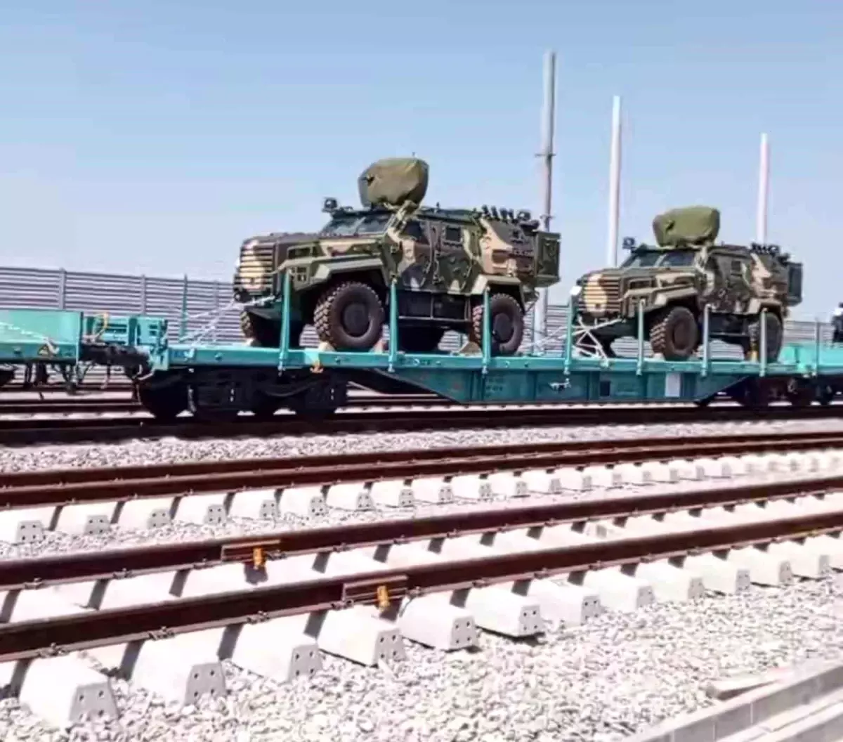 Marmaray'dan Savunma Araçları İhracatı