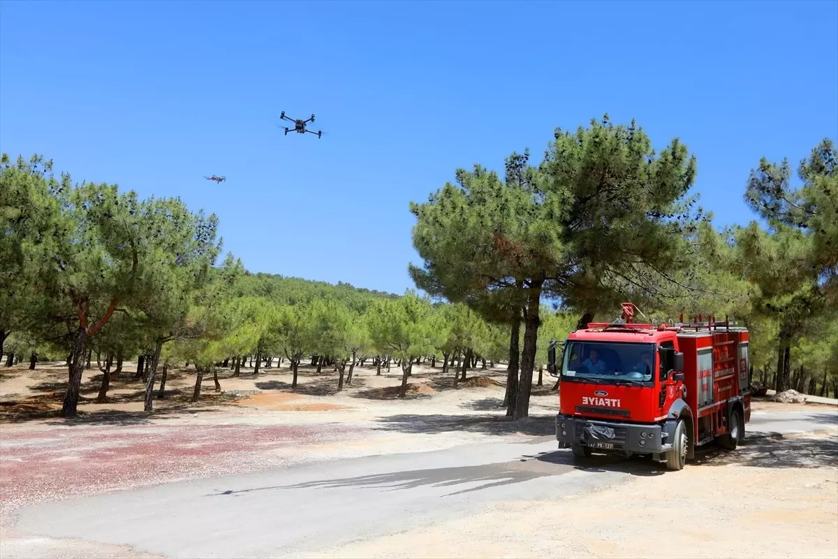 Gaziantep'te Orman Yangınlarına Karşı Dron Önlemi